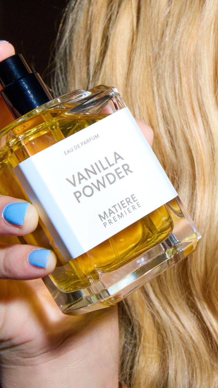 Image may contain Bottle Cosmetics Perfume Adult and Person