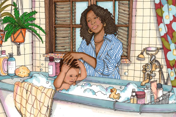 Caring for My Daughter's Curls Healed My Childhood Hair Trauma