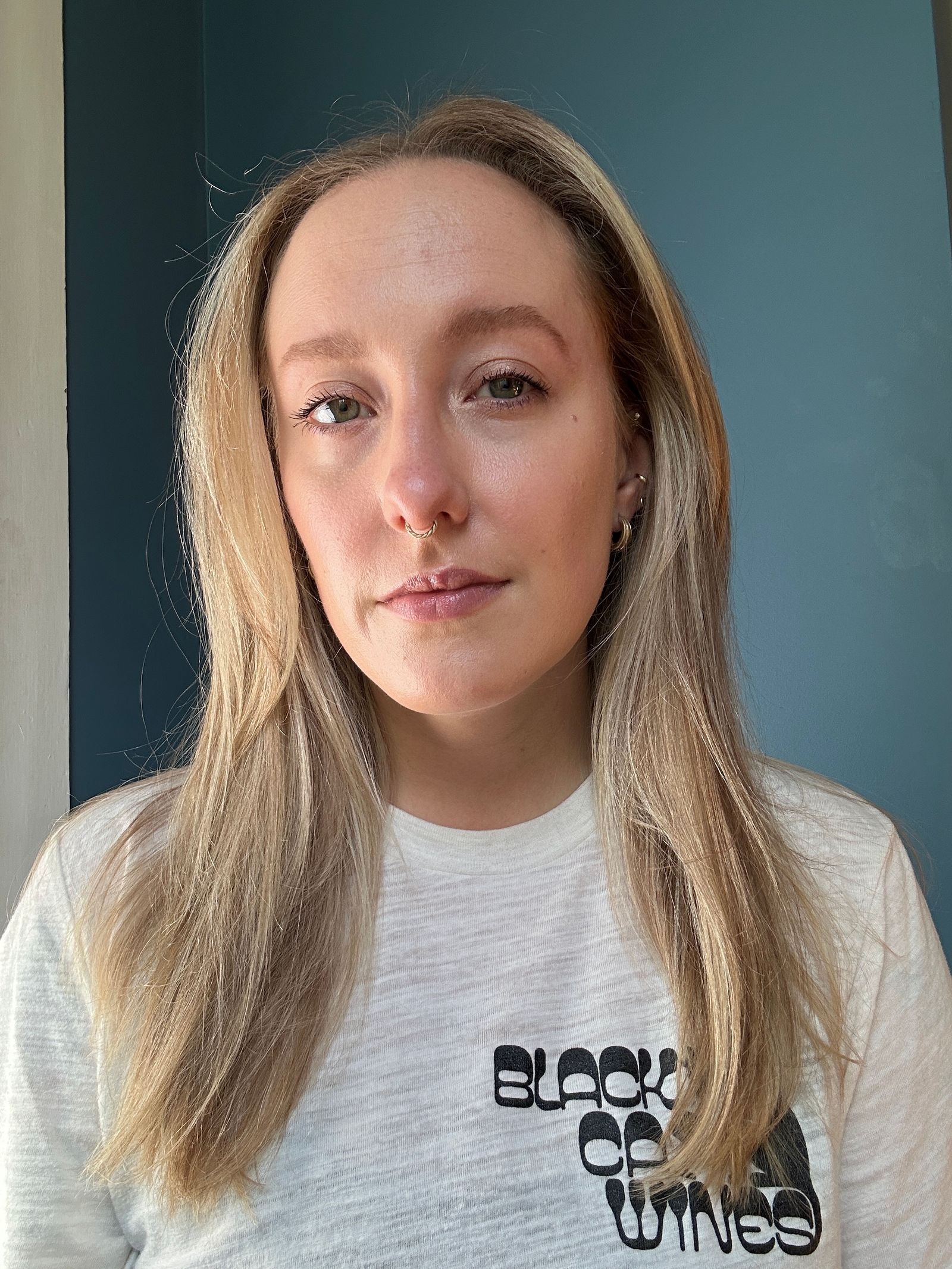 Image may contain Blonde Hair Person and Adult
