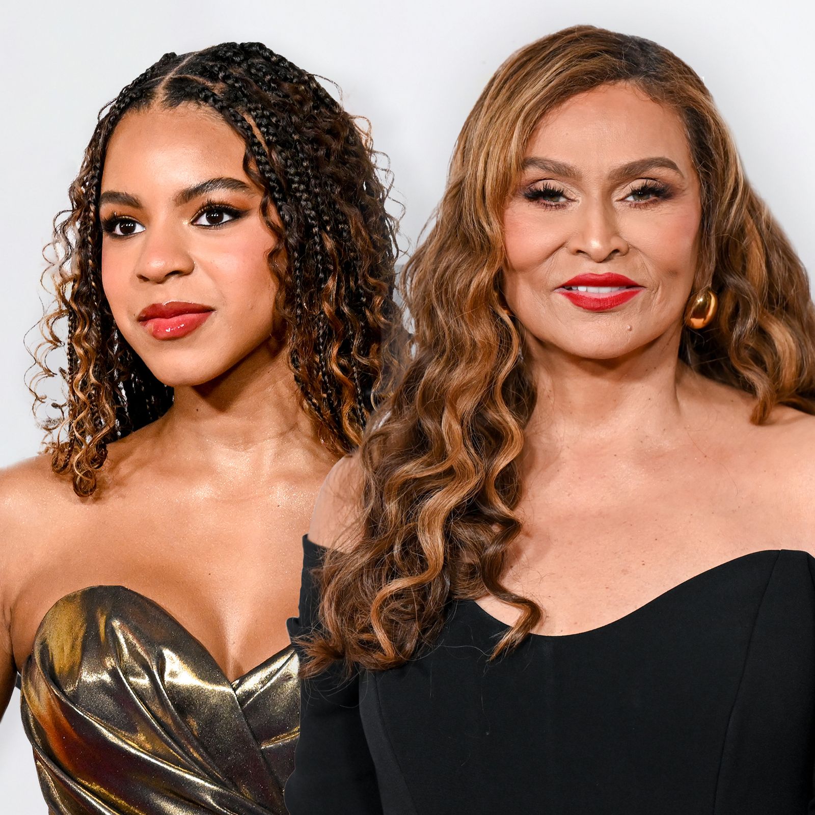Tina Knowles Got Her Brows Tinted by Her "Beauty Guru," Blue Ivy Carter