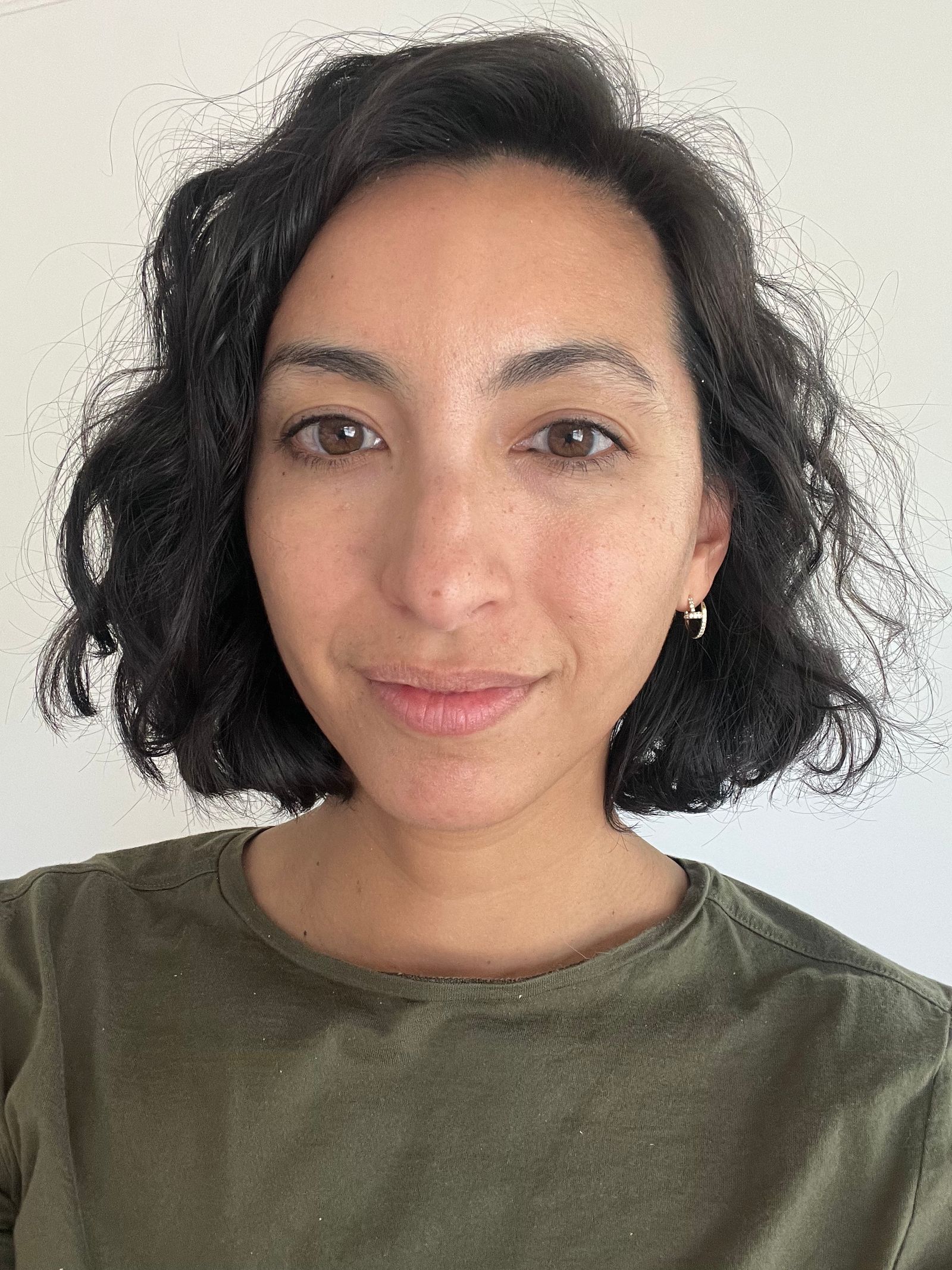Woman smiling at the camera