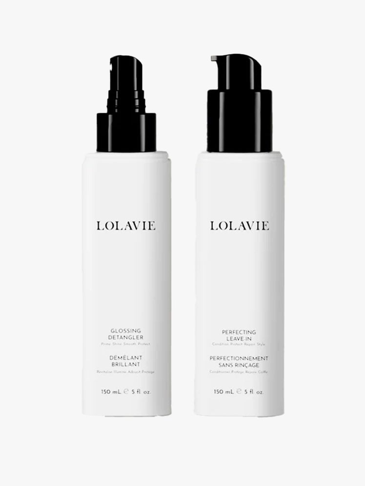 Lolavie Jen's Glossy Perfection Set Two hair product bottles