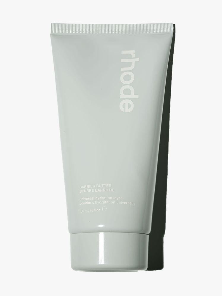 Rhode Butter Barrier gray tube on light gray background