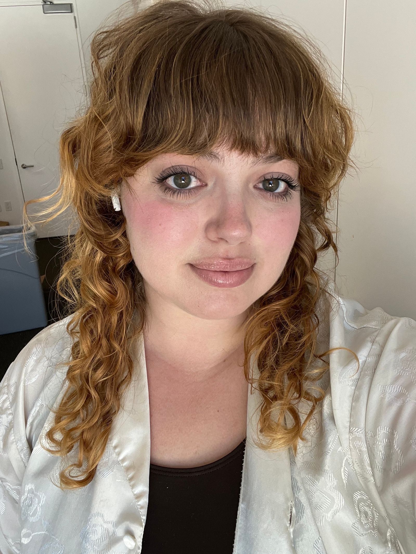 Image may contain Brown Hair Hair Person Blonde Face and Head