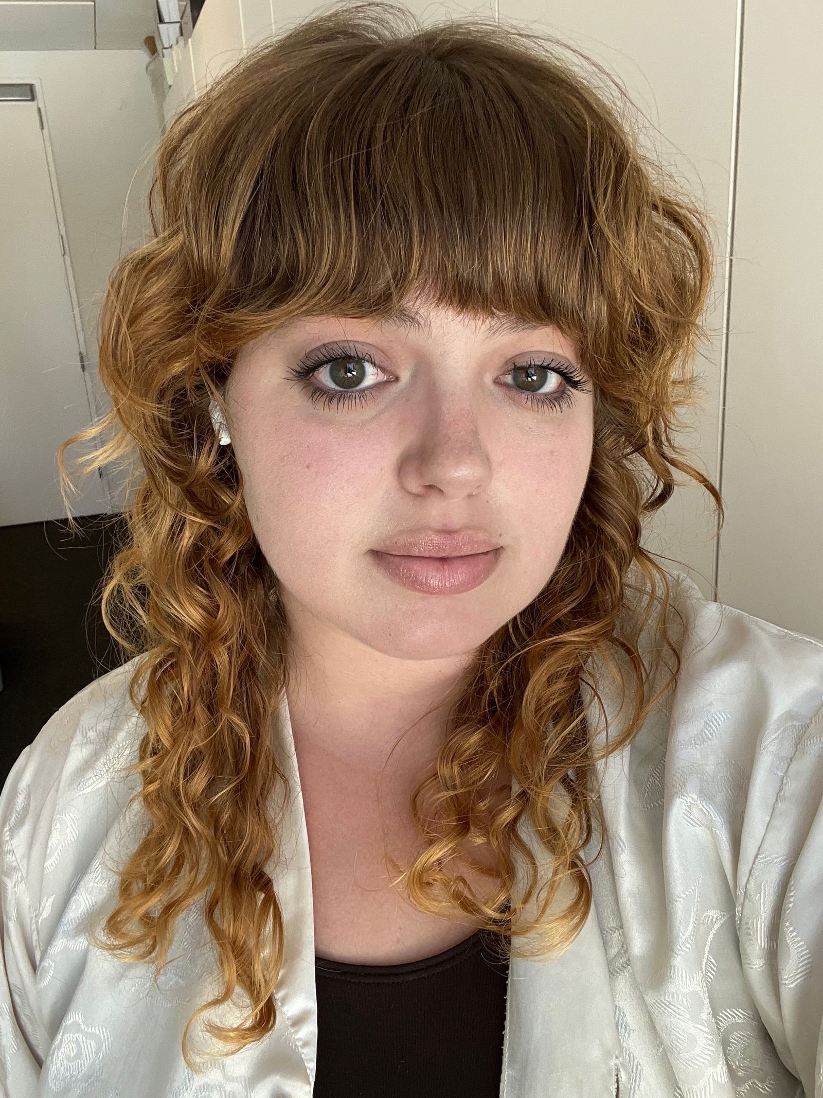 Image may contain Brown Hair Hair Person Blonde Face and Head