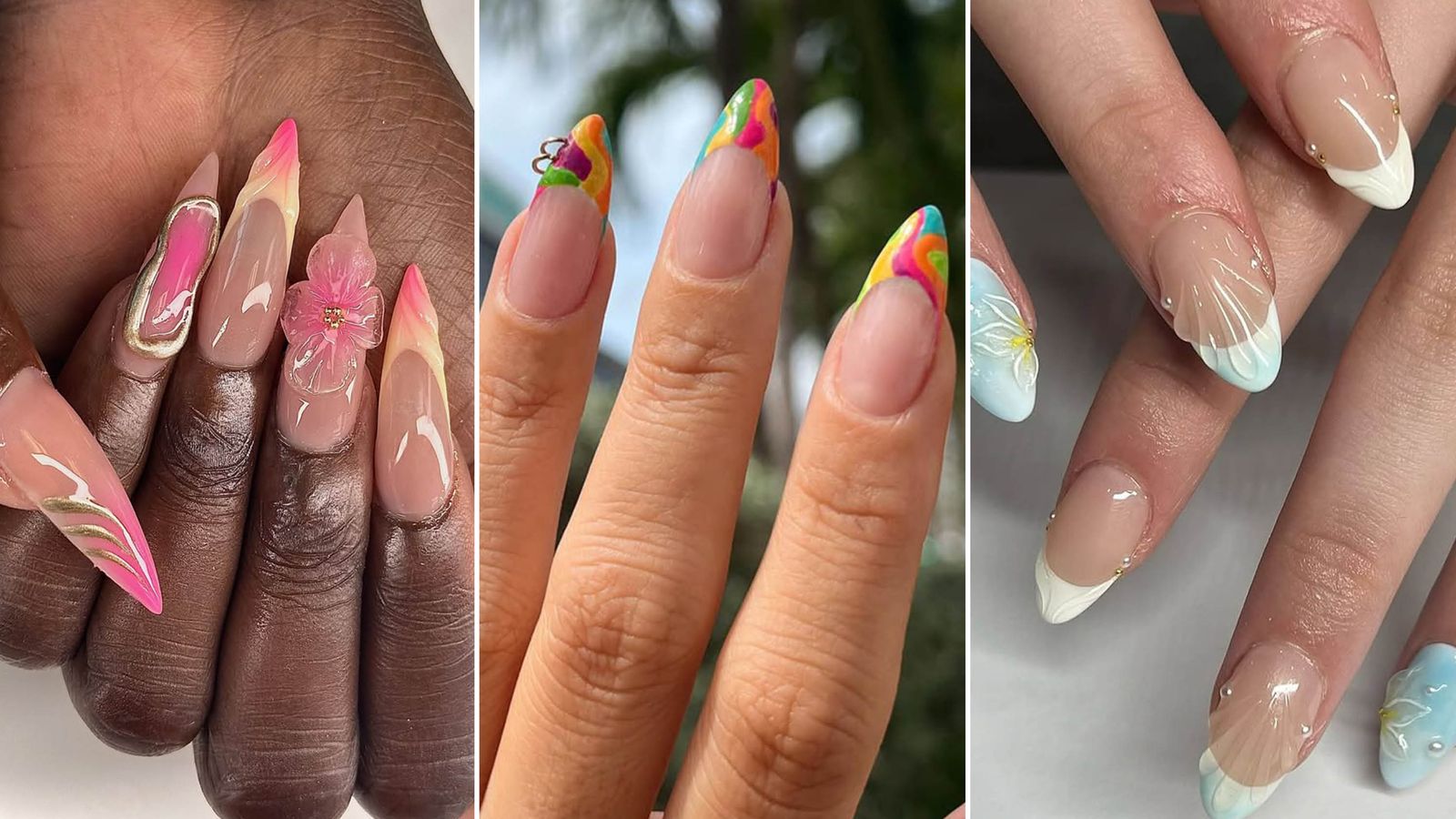 This Summer’s Best Nail Art Trends Scream “The Beach Is That Way”