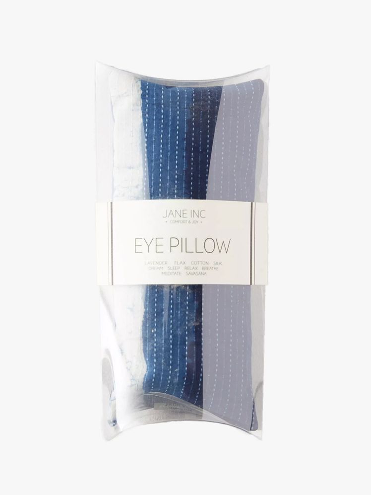 Blue eye pillow