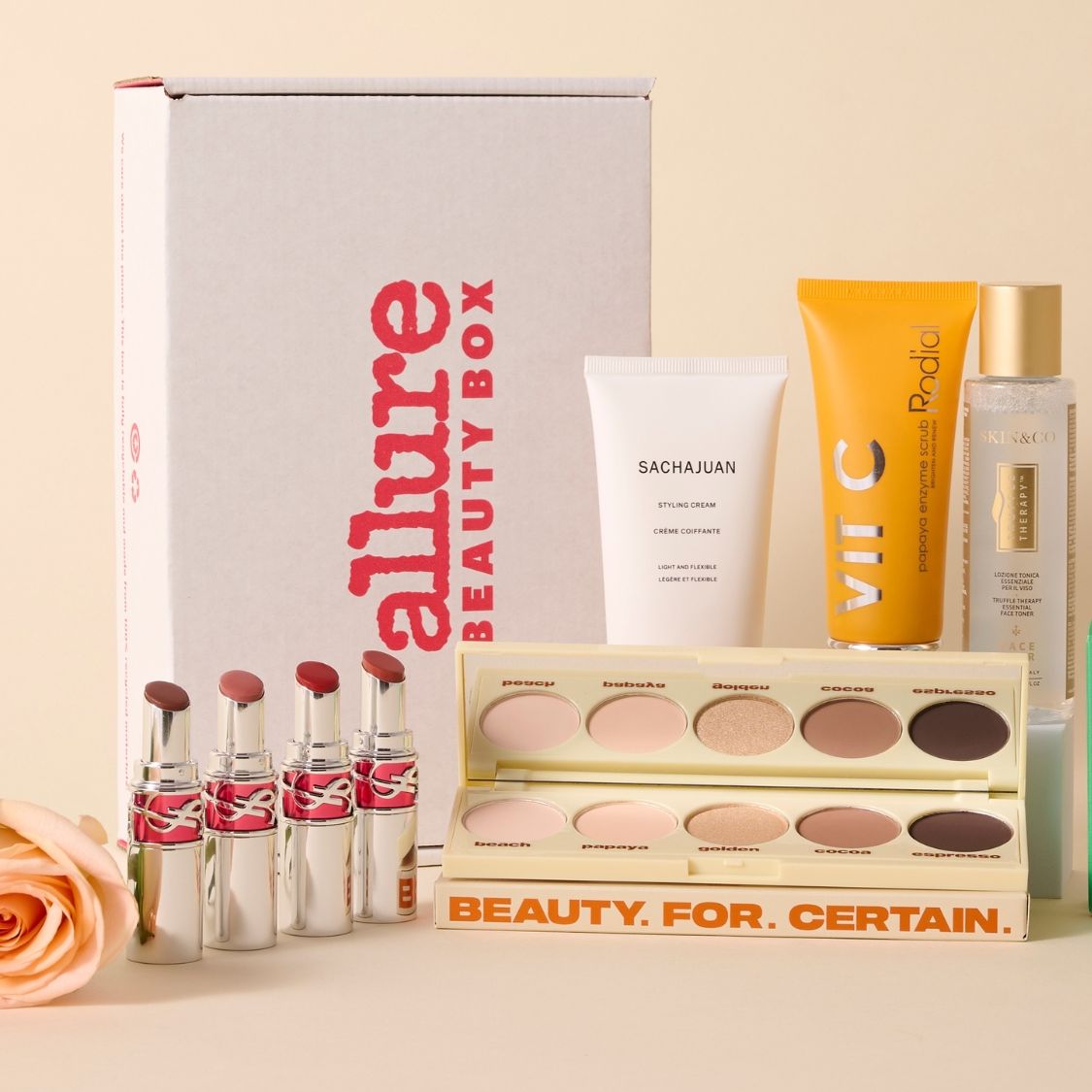 With the April Allure Beauty Box, You’ll Get To Choose a Springy YSL Lip Color and More!