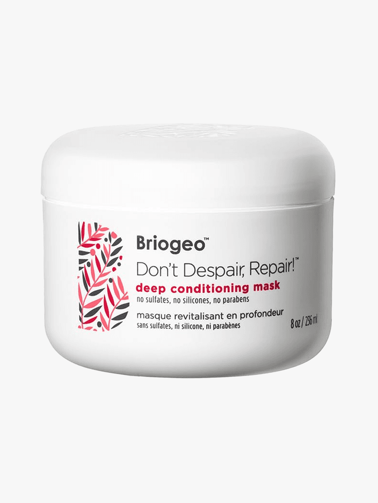 Briogeo Don't Despair Repair™ Deep Conditioning Hair Mask in branded component on a light gray background