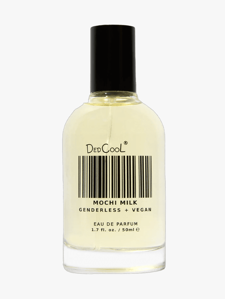 DedCool Mochi Milk Eau de Parfum in branded component on a light gray background