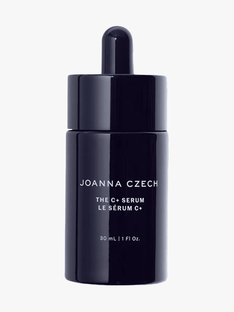 Joanna Czech The C Serum in branded component on a light gray backgorund