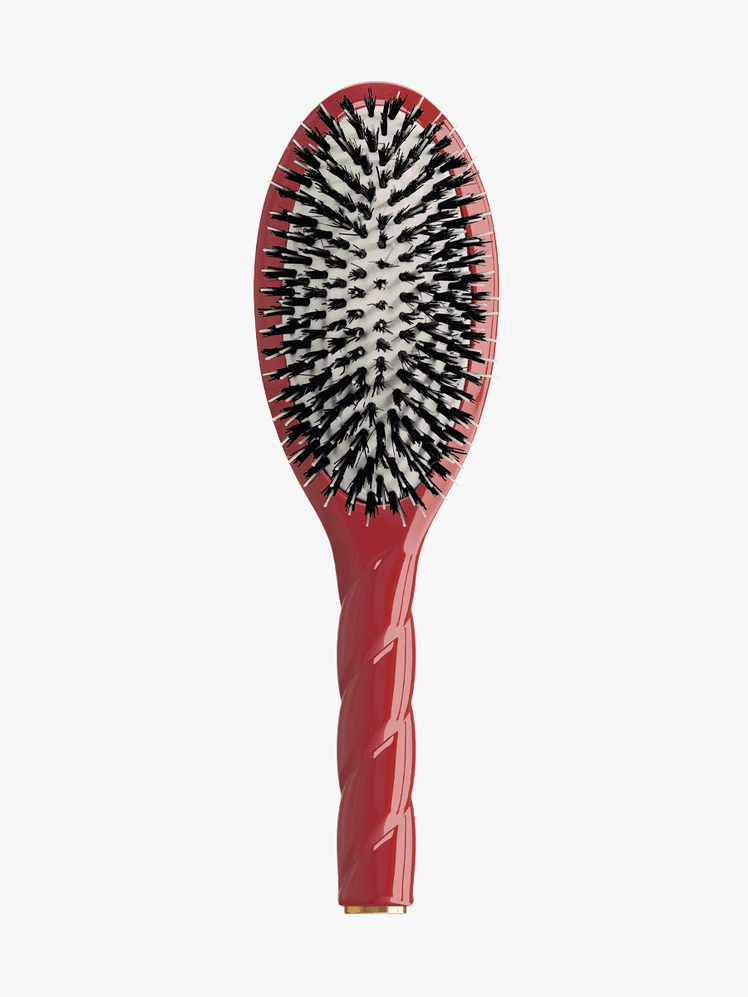 La Bonne Brosse N.02 The Essential Hair Brush in Clay Court on a light gray background