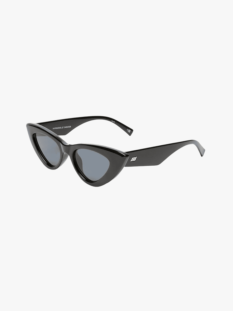 Le Specs Hypnosis Sunglasses in branded component on a light gray background