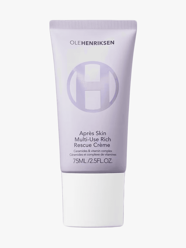 OleHenriksen Après Skin MultiUse Rich Crème in branded component on a light gray background