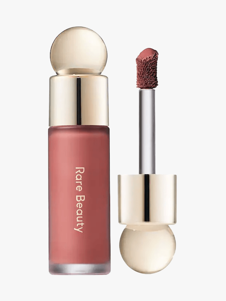 Rare Beauty Soft Pinch Liquid Blush in branded component on a light gray background