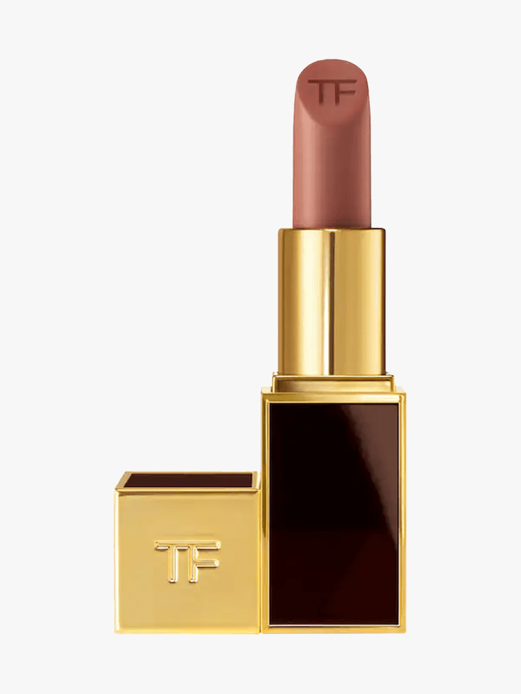 Tom Ford Lip Color Lipstick in branded component on a light gray background